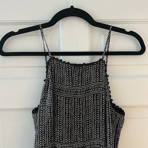 Black and White Mini BCBG Summer Dress - Picture 2 of 2